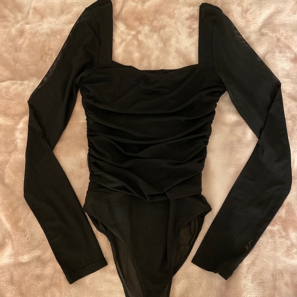 Square neck top